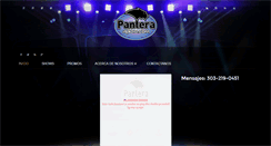 Desktop Screenshot of panteraradio.com