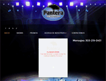 Tablet Screenshot of panteraradio.com
